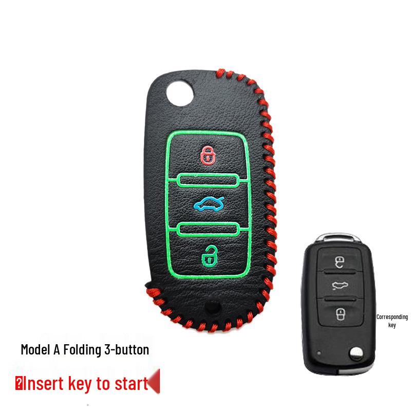 Чехол для ключа Volkswagen для Lavida Plus, Sagitar, Bora, Jetta, Santana, Polo и моделей 2023 года