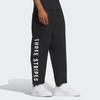 adidas Брюки-джоггеры с графическим принтом на талии, унисекс, черные IS5149