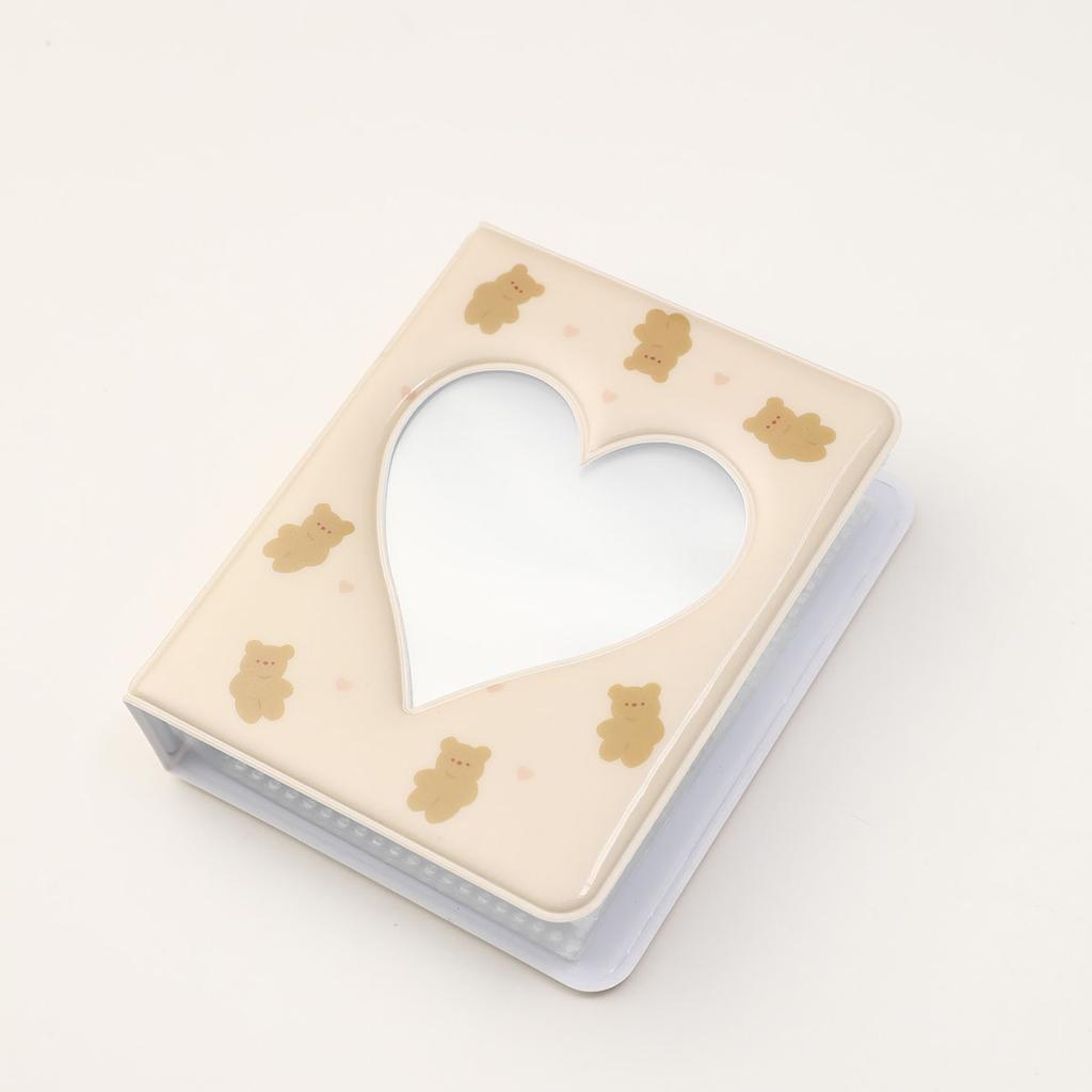 1 36 Card/3-inch Love Polaroid Photo Storage Book, Starry Sky Card Transparent Inner Page Collection Album