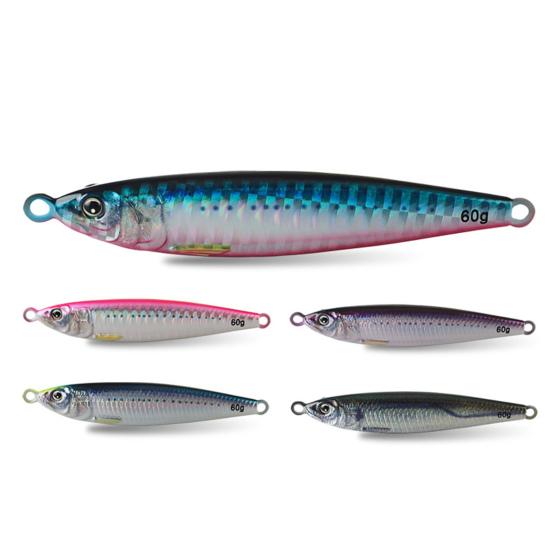 9 см, 60 г, 3D Bionic Glow, вертикальная приманка для морской рыбалки, приманка для морской рыбалки, ложка для отсадки, приманка для тунца, лосося, парусника