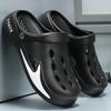 Men's Shoes EVA New Summer Hole Shoes Men's Breathable Wading Slippers Men's Outdoor Beach Sandals Men's One Pedal