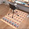 1pc Tenma Tsukasa1 Print Area Rug - Soft, Washable Non-Slip Indoor Mat for Office Chairs, Living Room, Home Office Decorative Rug