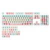 KiiBOOM Ice Cream Dream MOA Profile Keycap Set 136 Keys PBT Custom Keycaps for ANSI Layout MX Switch Gaming Mechanical Keyboard