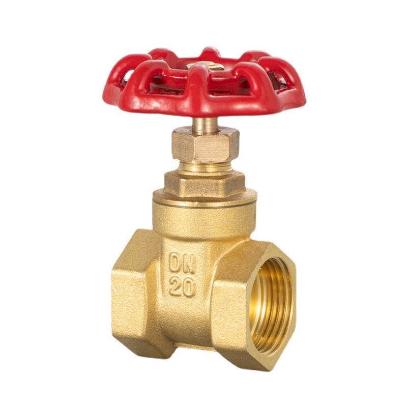 Versatile Brass Gate Valve with Female Thread 1/2" 3/4" 1" for Enhanced Plumbing Operations