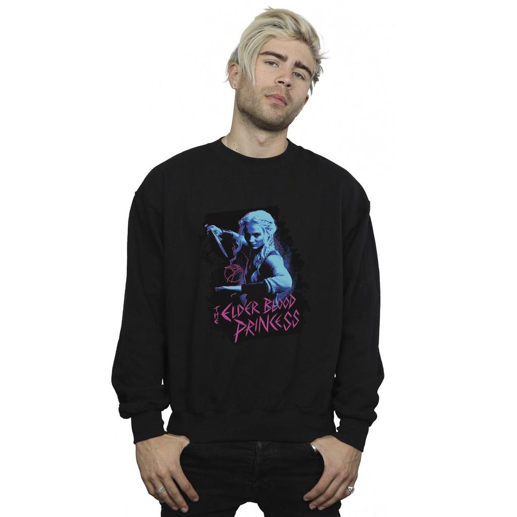 Netflix Mens The Witcher Ciri Blood Princess Sweatshirt