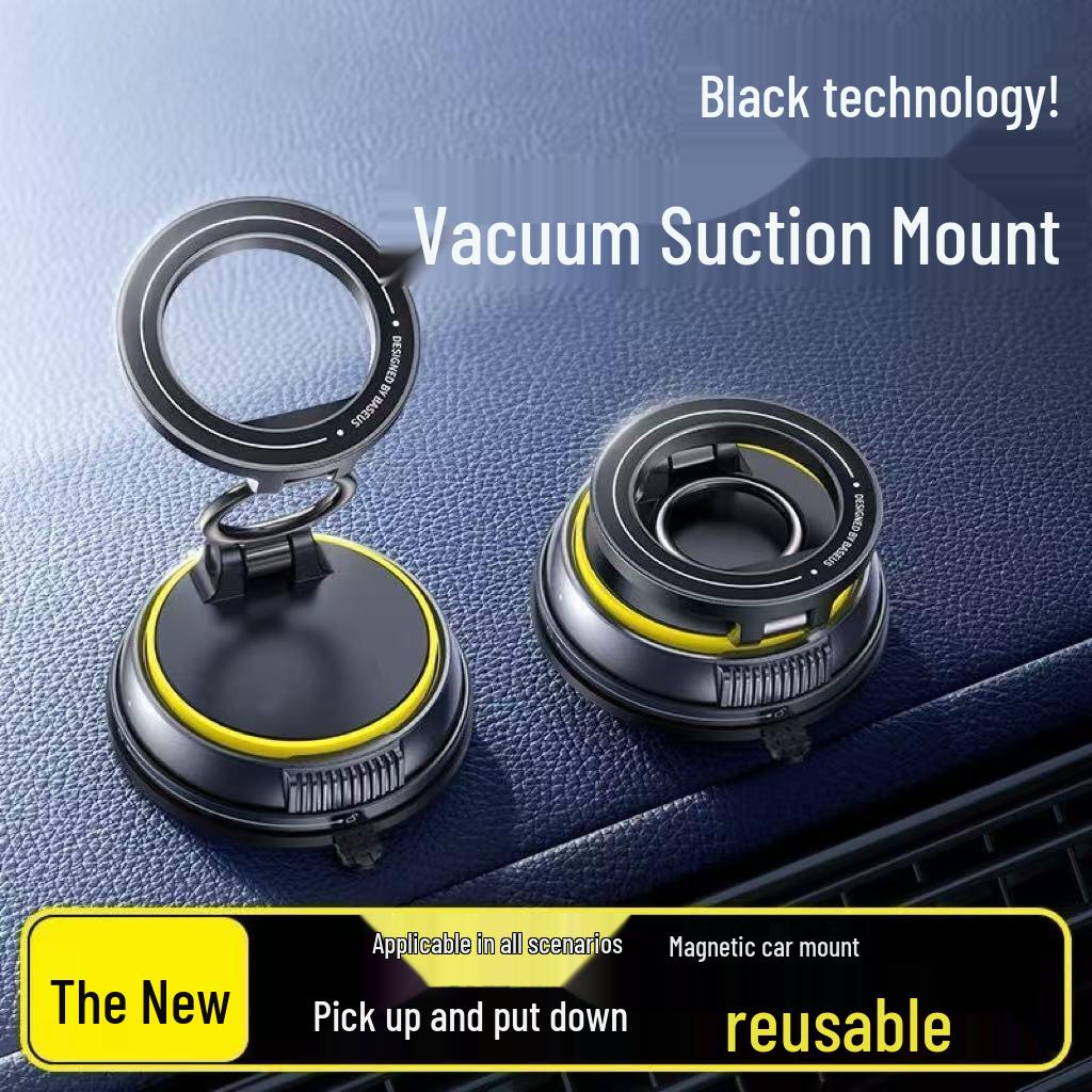 2025 Magnetic Car Phone Holder with Vacuum Suction Cup