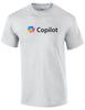 Футболка с логотипом ИИ-ПО Microsoft Copilot Унисекс