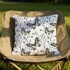 Watercolor Butterfly Pattern Cushion Cover Soft Reversible Durable Pillow Cover MultiScene Use for Home Car Daily Comfort