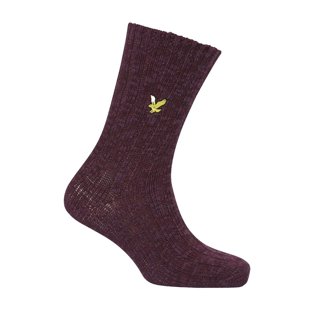 Lyle & Scott Men's Chunky Knit Socks (Pack of 3)