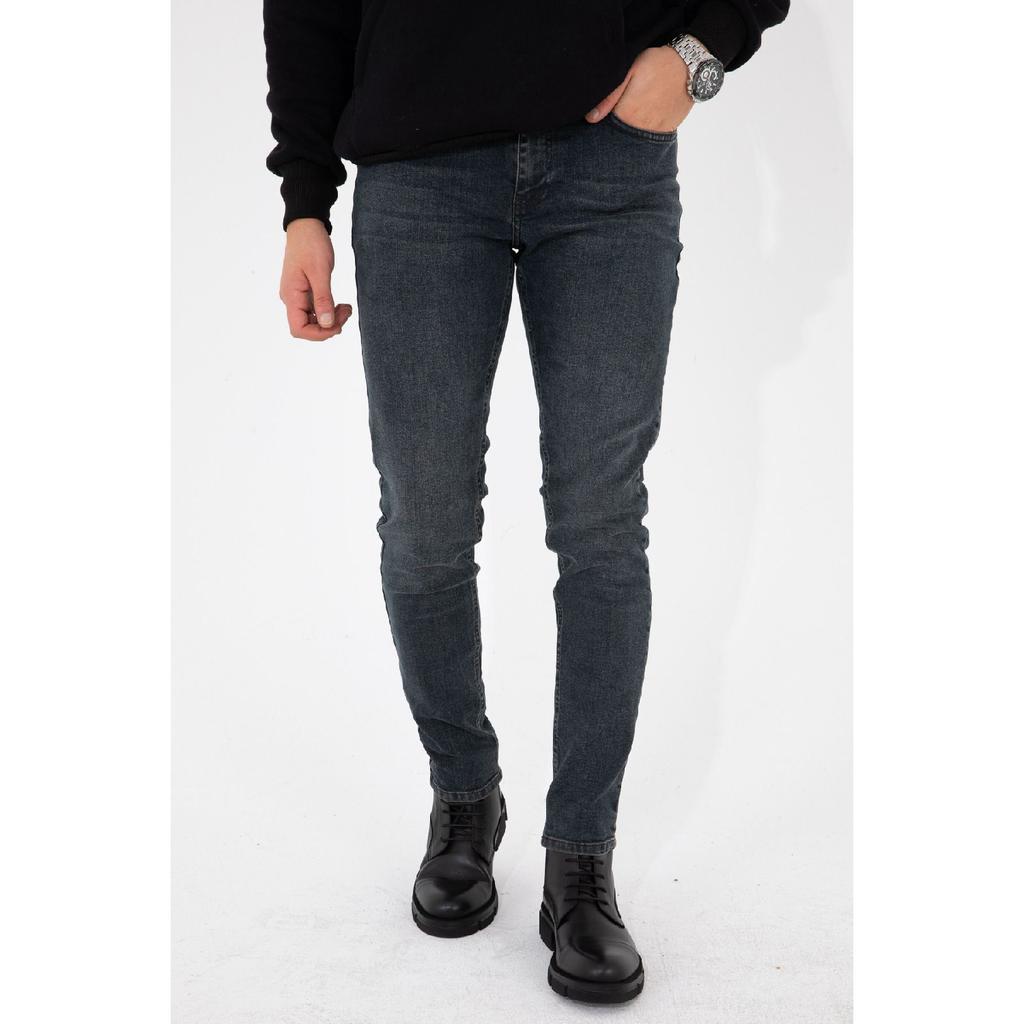 Мужские бежевые облегающие джинсы из гибкой лайкры Джинсы Hlthe001966