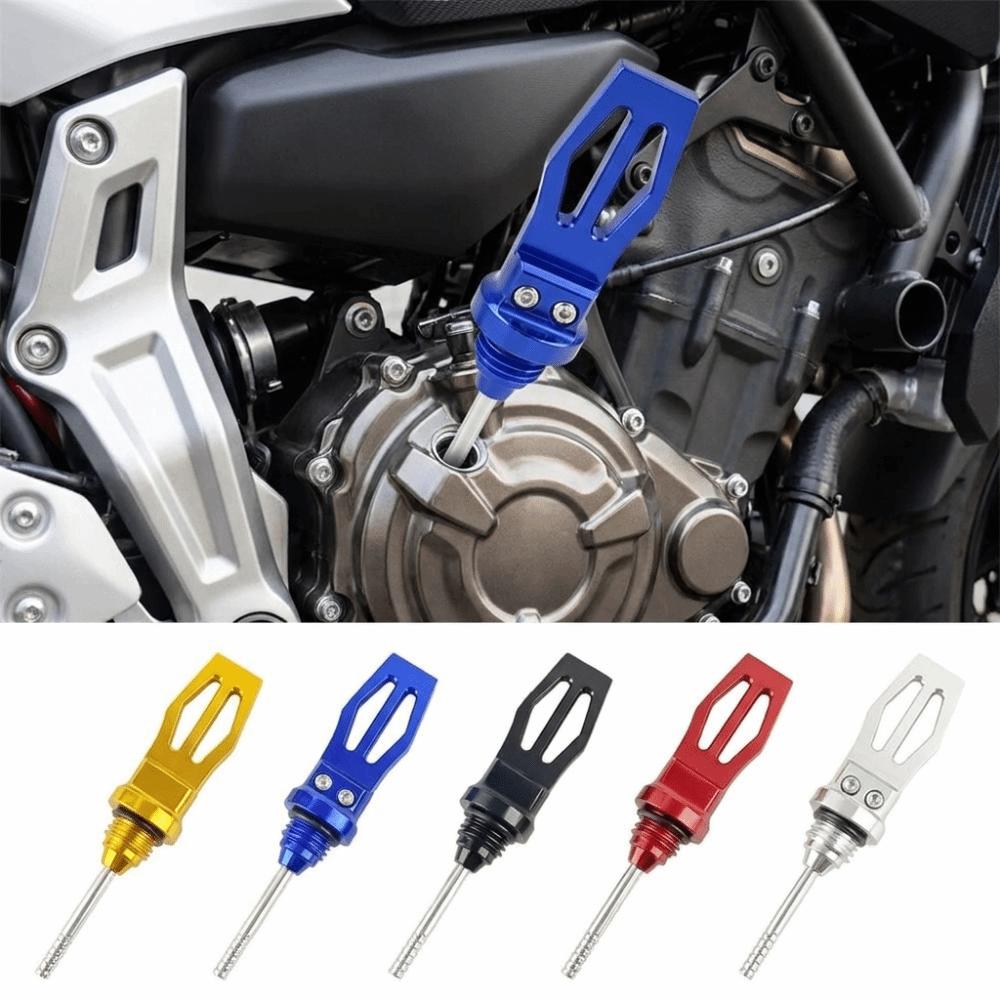 Professional Motorcycle Oil Level Dipstick Aluminum Zinc Zinc Alloy Machine Oil Dipstick Motorcycle Part