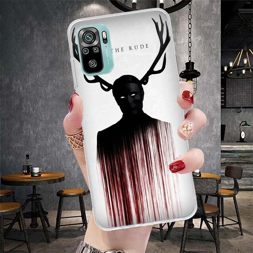 Мягкий чехол для телефона с изображением Ганнибала для Xiaomi Redmi Note 15 14 14S 13 12 Pro Plus 12S 11 11S 11E 10 10S 11T 5G Fundas Coque Redmi No