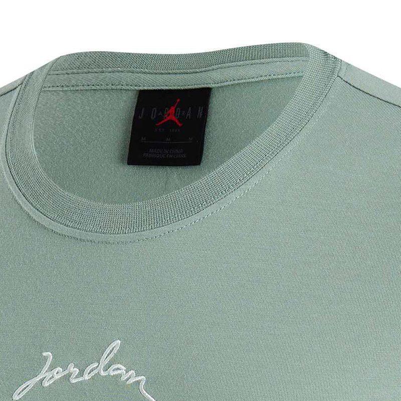 Jordan SS24 T Shirt Women's Smoke Gray Jade With Slight Green FN5721-304