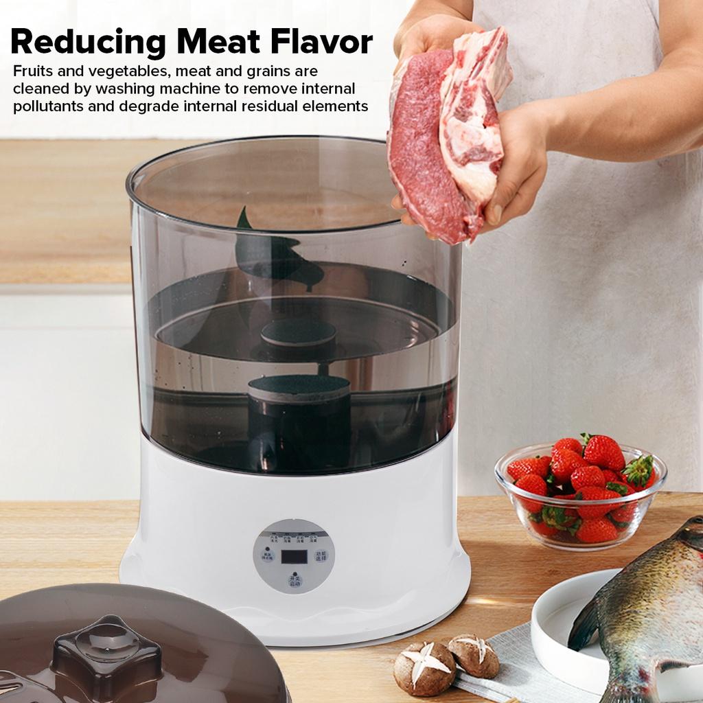 9л Портативная Ультразвуковая Машина для Чистки Овощи Фрукты Машина для Чистки Стиральная Машина Стерилизатор Концентратор Кислорода Стиральная Машина