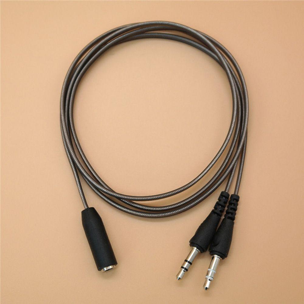 Splitter PC Adapter 3.5MM Female To 2 Male Y-Splitter Headset Audio Cable Headphone 3.5mm Jack