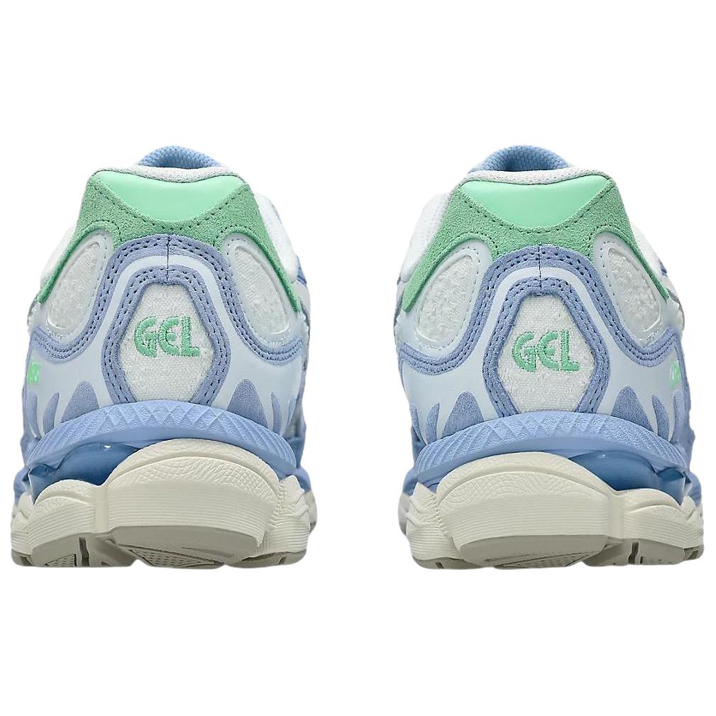 Asics GEL NYC Легкая Пена и Гелевая Технология Комбинация Вставки Повседневные Беговые Кроссовки Унисекс Синий Белый 1203A826-400