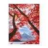 Mount Fuji Autumn Leaves Print