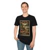 Bigfoot Fishing T-Shirt | Sasquatch Retro Wilderness Graphic Tee