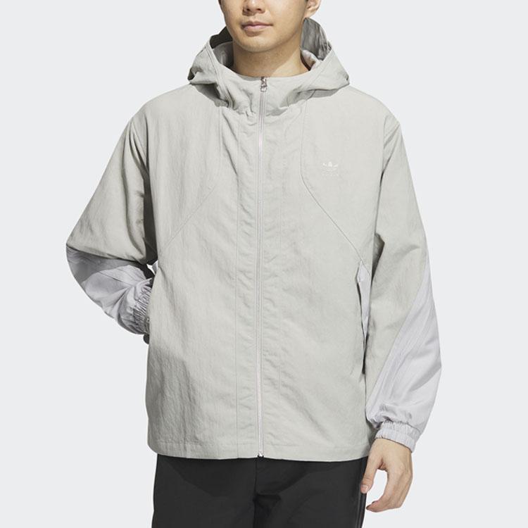 Новые мужские куртки Adidas серые IK3712