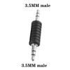 3,5 мм штекер на гнездо 2RCA Аудиоразъем Компьютер Телевизор 3,5 6,5 Штекер Гнездо Аудиоадаптер