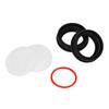 RISK Mountain Bike Suspension Front Fork Dust Seal Oil Seal Sponge Ring 34mm Inner Tube Dust Cover