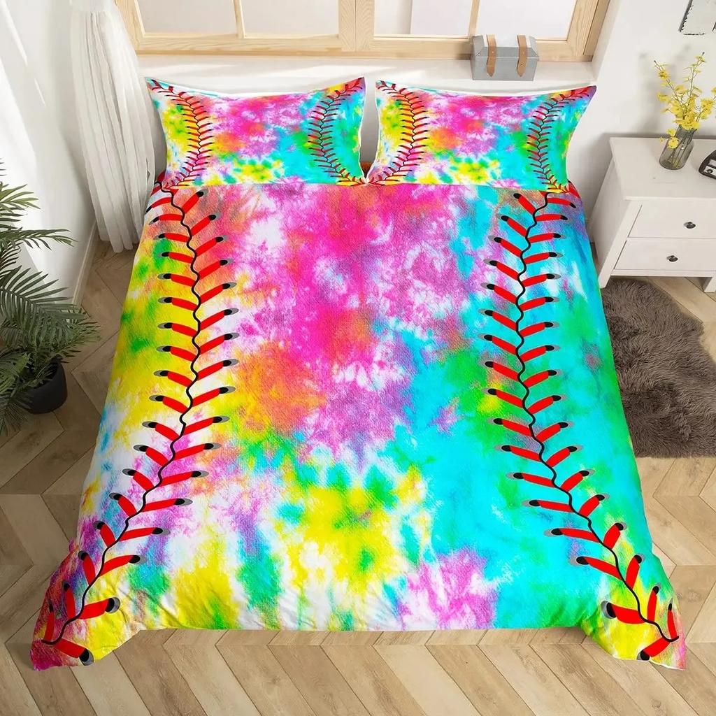 Tie Dye Duvet Cover Set Bohemian Hippie Spiral Bedding Sets Ethnic Boho  Comforter Cover Set Swirl Tie Dyed Pattern Quilt Cover