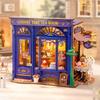 ROBOTIME Rolife 3D Puzzles Leisure Time Tea Room DIY Miniature House DG171