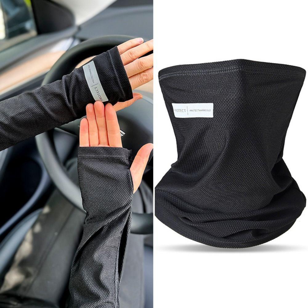 Thin Ice Sleeved Breathable Loose Hand Sleeves Loose UV Resistant Sleeves  Driving
