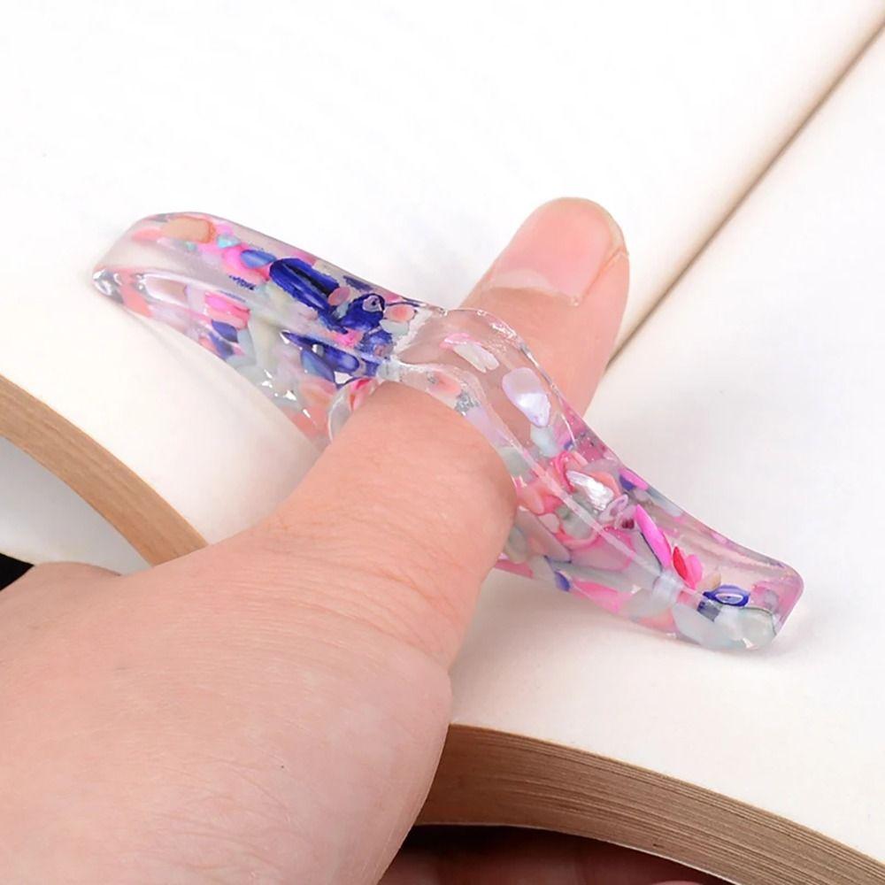 Creative Thumb Bookmark One Hand Reading Book Support Convenient Book Page Marker Office