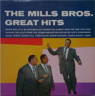 Виниловая пластинка MILLS BROTHERS Great Hits MCL1649 MCA Records UK Джаз Б/у