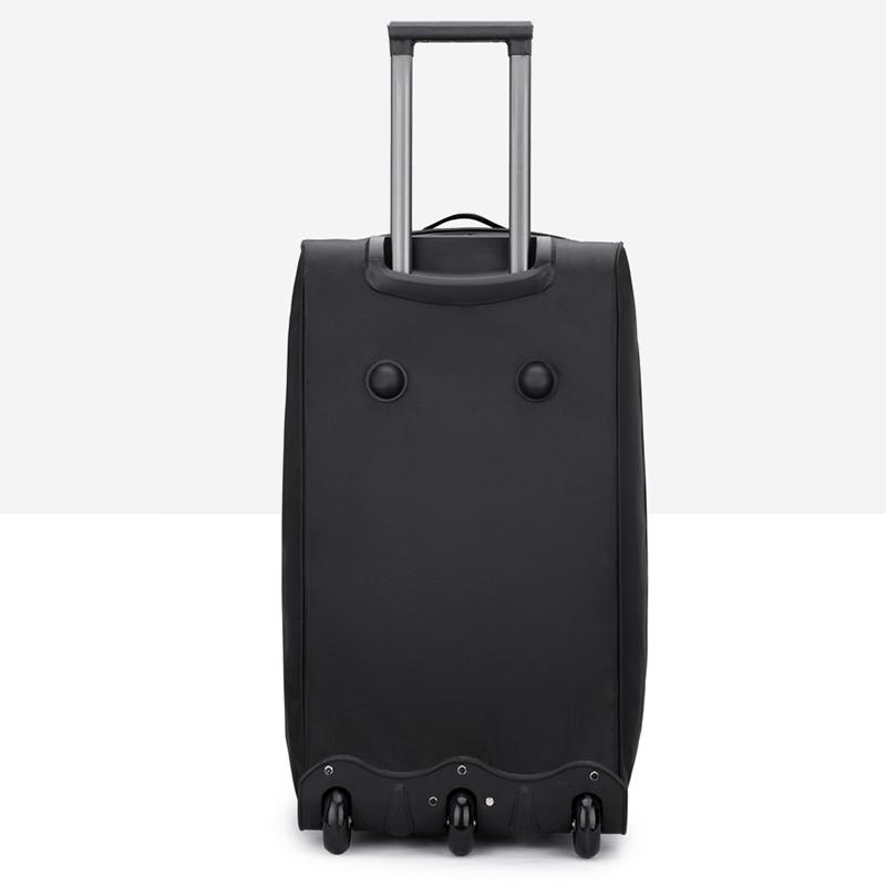 Новая складная сумка-тележка большой вместимости, расширяемая, из ткани Оксфорд, многослойная, дорожная сумка унисекс для переезда