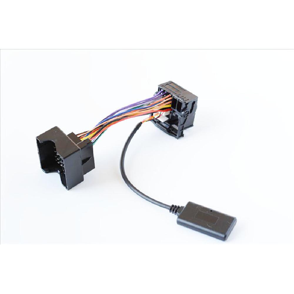 Car Bluetooth Audio AUX Cable Big Plug Adapter 12-Pin For BMW E60 E63 E64 E62 CD