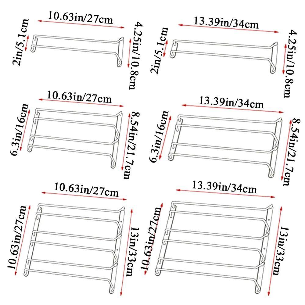 1Pcs 304 Stainless Steel Wine Glass Rack Kitchen Supplies Stemware Holder New Cup Goblets Hanger