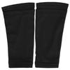 1 Pair Soccer Shin Guard Socks Double Layer Shin Pad Sleeves for Football Training  BlackAdult / L