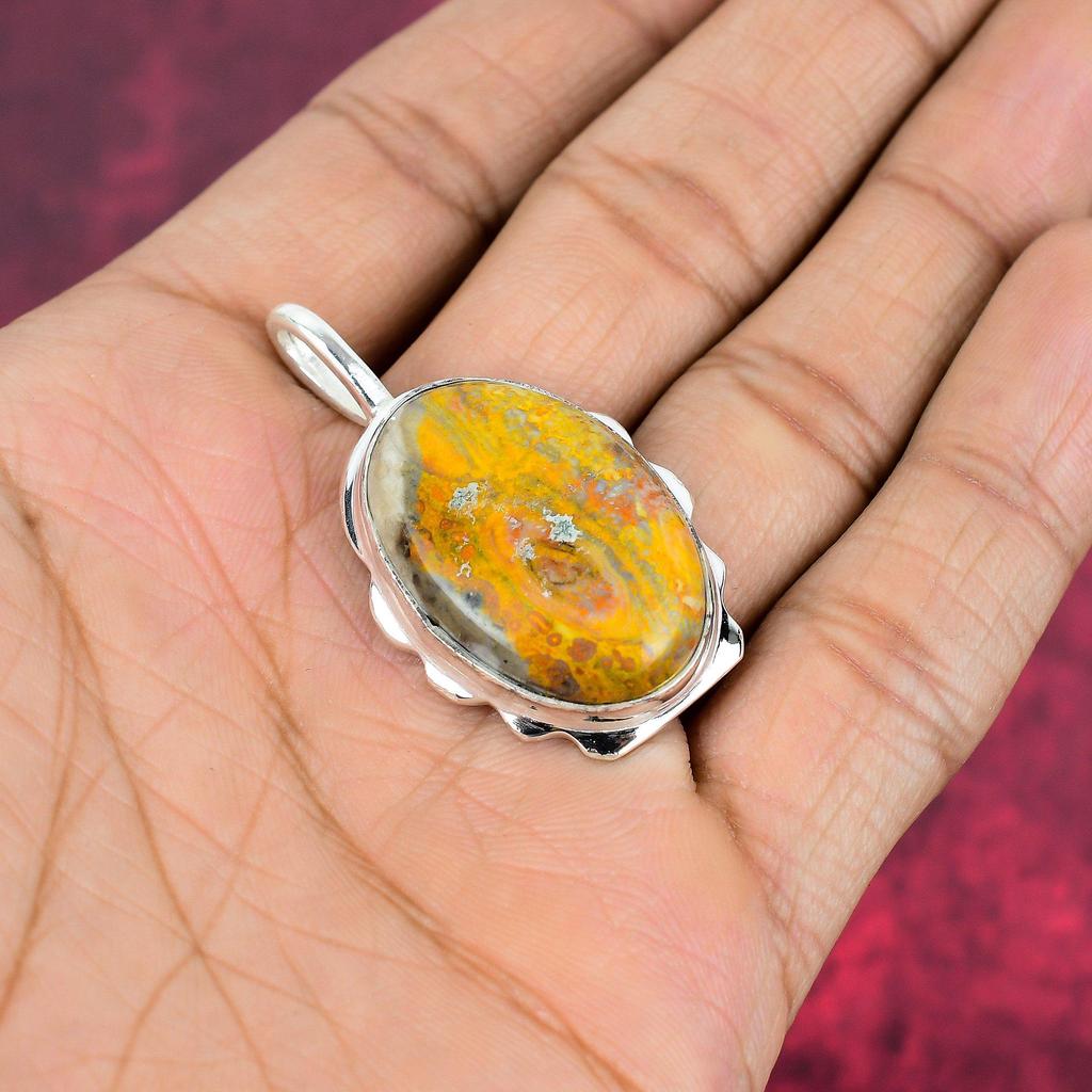 Подвеска «Шмель из яшмы», ювелирные изделия из стерлингового серебра 925 пробы с драгоценными камнями, подвеска ручной работы, на День матери