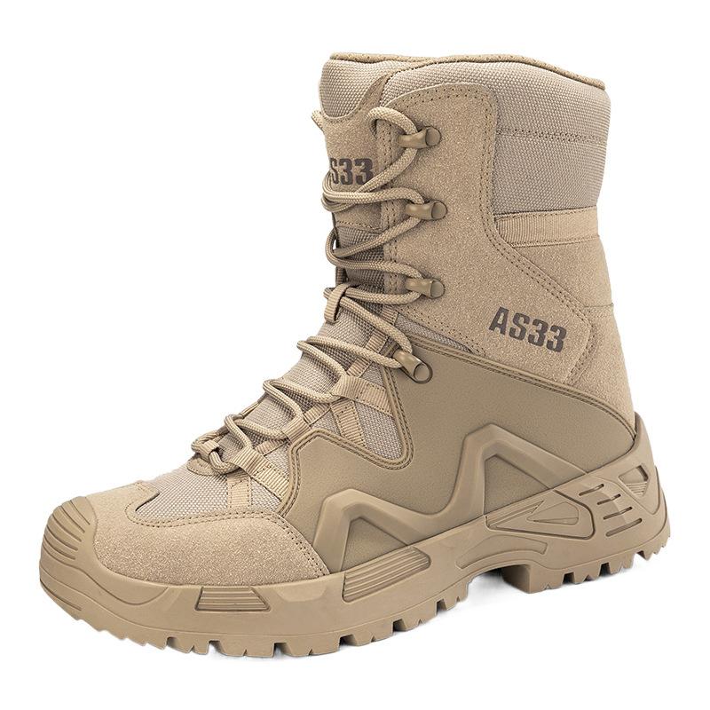 Ultra-light 511 Combat Boots Men's Spring and Summer Work Martin Boots Military Training Security Inspection Shoes Outdoor Tactical Training Military