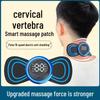 Многофункциональный портативный шейный массажер: Низкочастотный импульс для массажа всего тела, плеч, талии и ног
