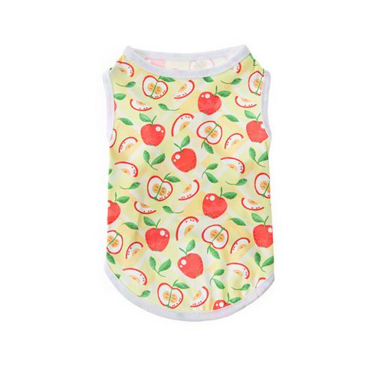 Pet Vest Puppy Shirt Breathable Soft Fabric Wear-Resistant Cute Summer Dog Clothes Printed Pet T-Shirt