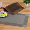 Teslin Placemat Western Placemat Hotel PVC Placemat Non-slip Thermal Insulation Coaster Easy To Wash Quick Dry Table Mat