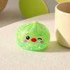 Cartoon Dumpling Squeeze Toy with Steamer, Anxiety Relief Dough Stress Ball Fidget Toy, Stretchy Steamed Bun Sensory Toy for Kids