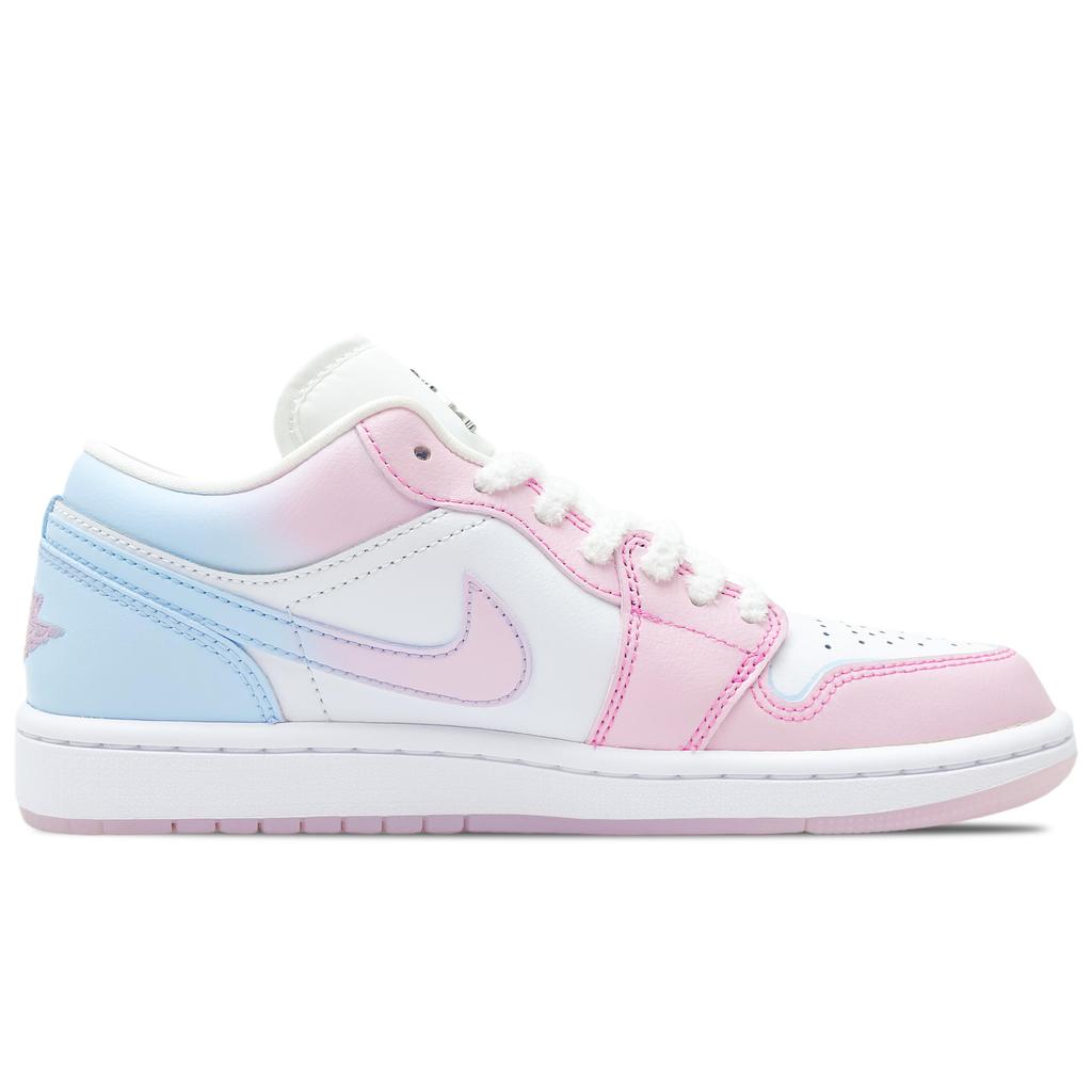 Jordan Air Jordan 1 Винтажные Баскетбольные Кроссовки Женские Низкие Розовые HM3706-141(Команда188-)
