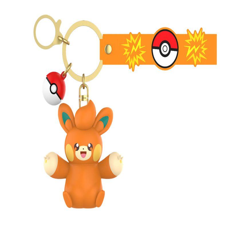 Anime  Cute Keychain Gengar Meowth Cubone Mimikyu Snorlax Action Figures Pendant Bag Charm Orna Gifts ments Collect