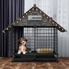 Dog Cage Small Dog Villa with Toilet Separation Puppy Pomeranian Teddy Kennel Pet Fence Fence Indoor