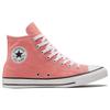 Converse Chuck Taylor All Star Удобные Трендовые Высокие Кеды из Канваса Унисекс Персиково-Розовые