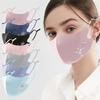 Anti-UV Ice Silk Mask Breathable Anti-sun Mask Fashion Face Veil  Unisex