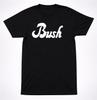 Футболка Bush Messy Logo 90-е Гранж Альтернатива Хард-рок Группа Классическая Черная Футболка