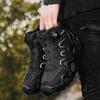 Climbing shoes Tire sole Wear-resistant mountaineering shoes Rotary deduction Large size desert boots High top sneakers