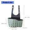 Multi Purpose Kitchen Sink Hanging Basket Hygienic Drain Basket for Kitchen and Bathroom with Adjustable Hanging Designs