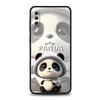 Чехол для телефона Baby Panda для Samsung Galaxy A56 A36 A26 A16 A34 A24 A42 A22 A20 A12 A40 A30 A10 5G Мягкая ТПУ Защитная Крышка Чехол Fundas Сумки
