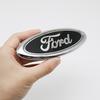 AACW1 15cm ABS Car Front Rear Trunk Badge Emblem Replacement For Ford Focus Mondeo EcoSport Ranger Fiesta Kuga Auto Tuning Accessories